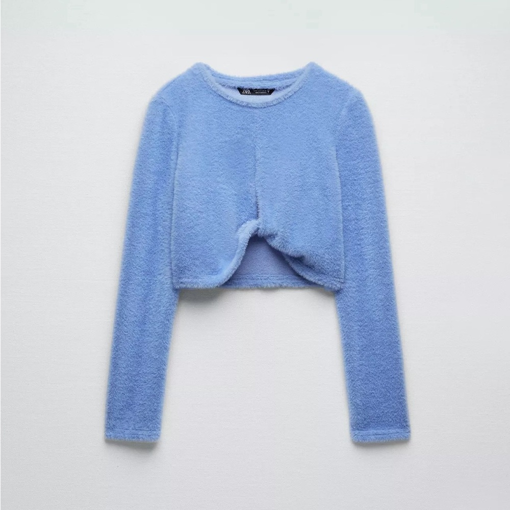 Zara soft cut out top